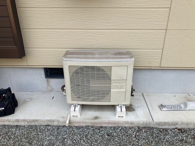 K様邸エアコン取替工事