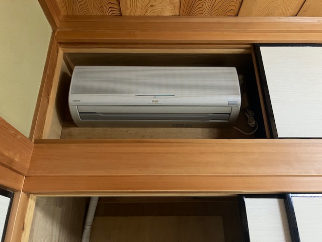 K様邸エアコン取替工事